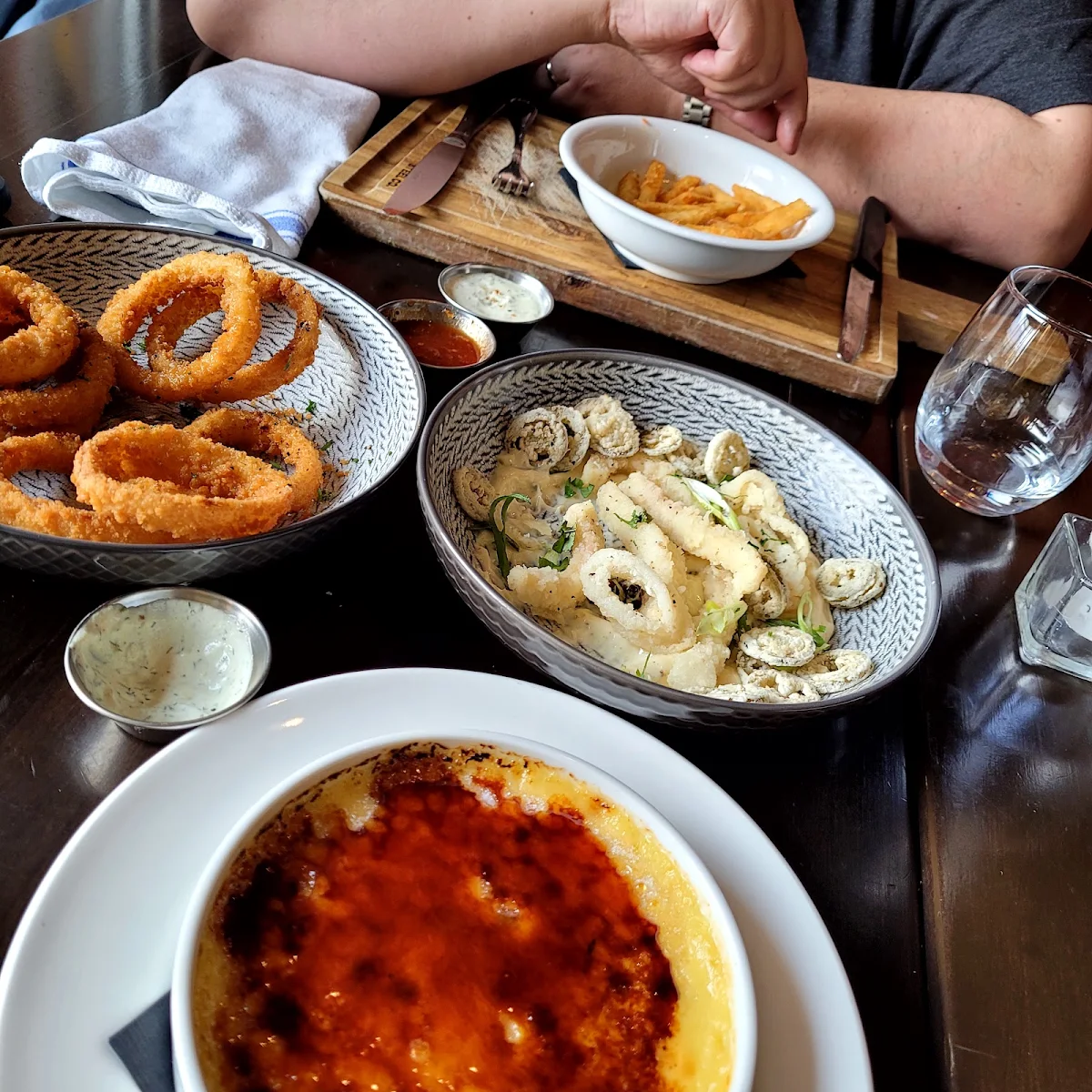 Fire Dusted Calamari to-Go, The Landing Kitchen + Bar