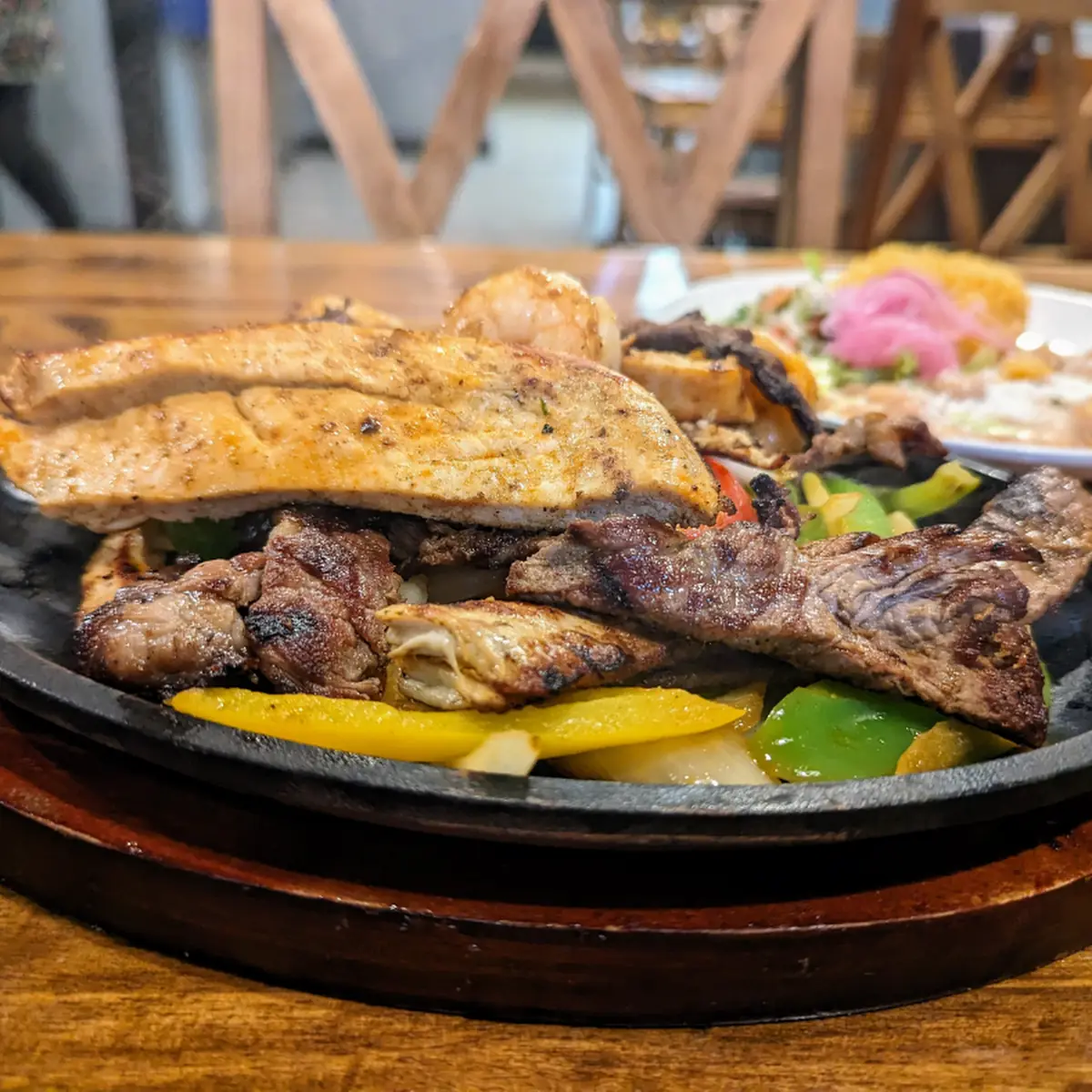 Chicken or Steak Fajitas