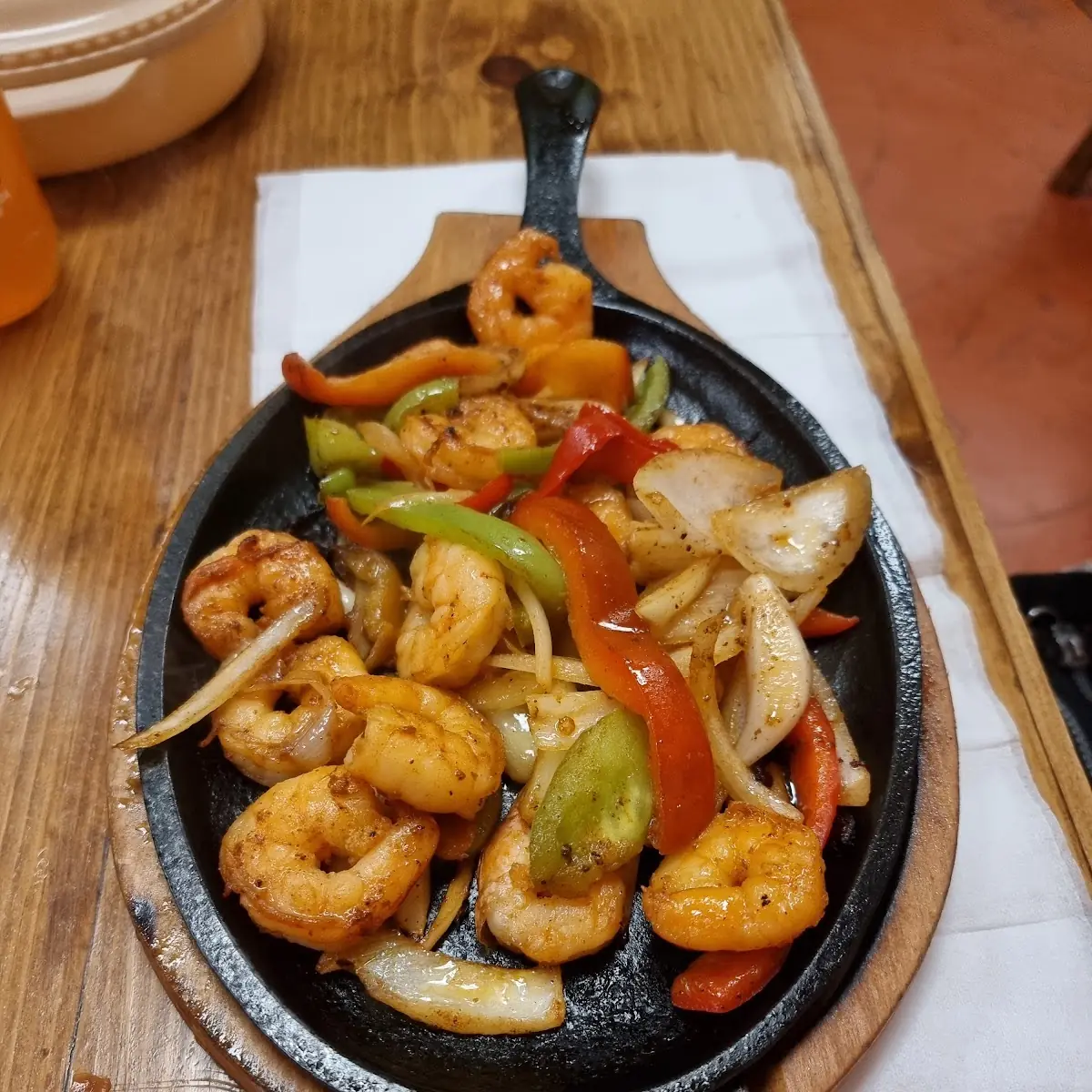 Shrimp Fajitas