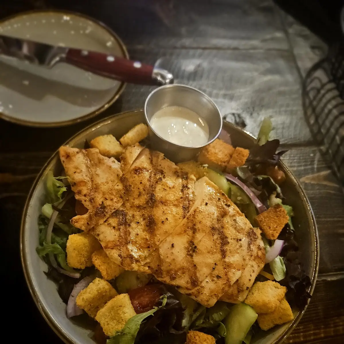 Grilled Chicken Salad Platter