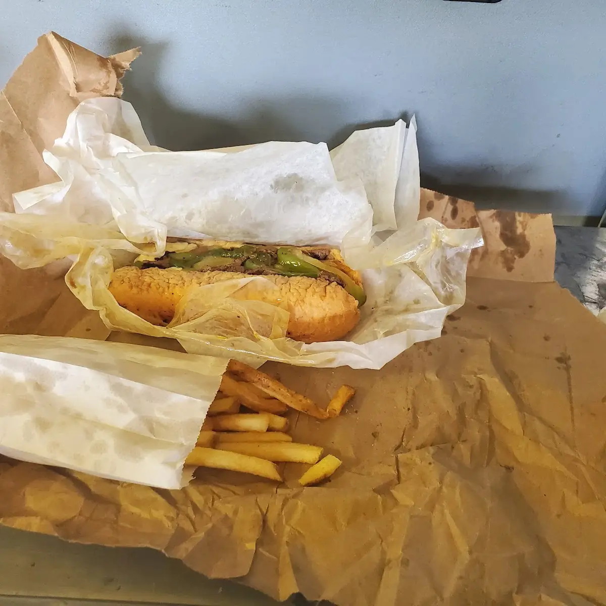 Sicilian Steak Sandwich