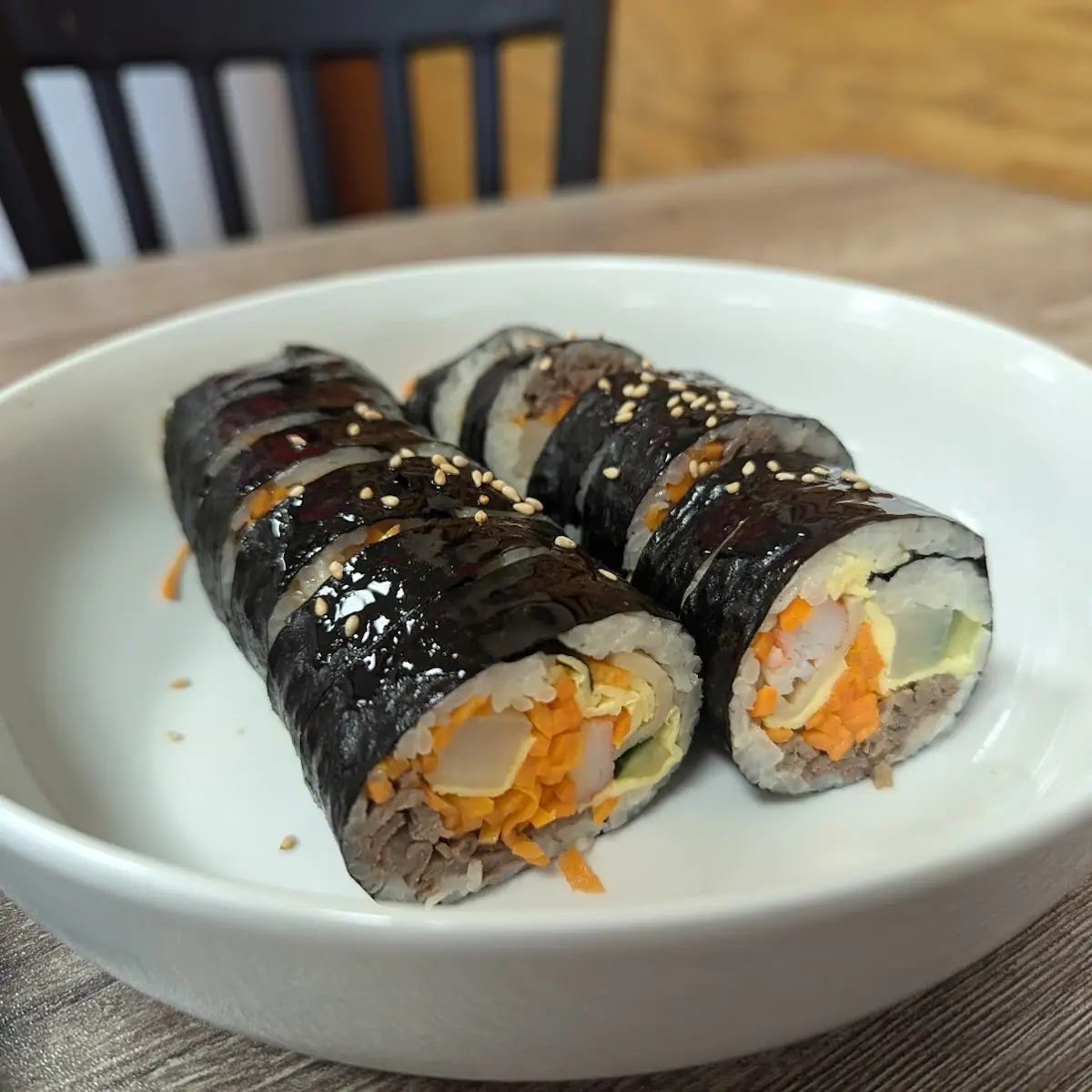 Fried Shrimp Kimbap