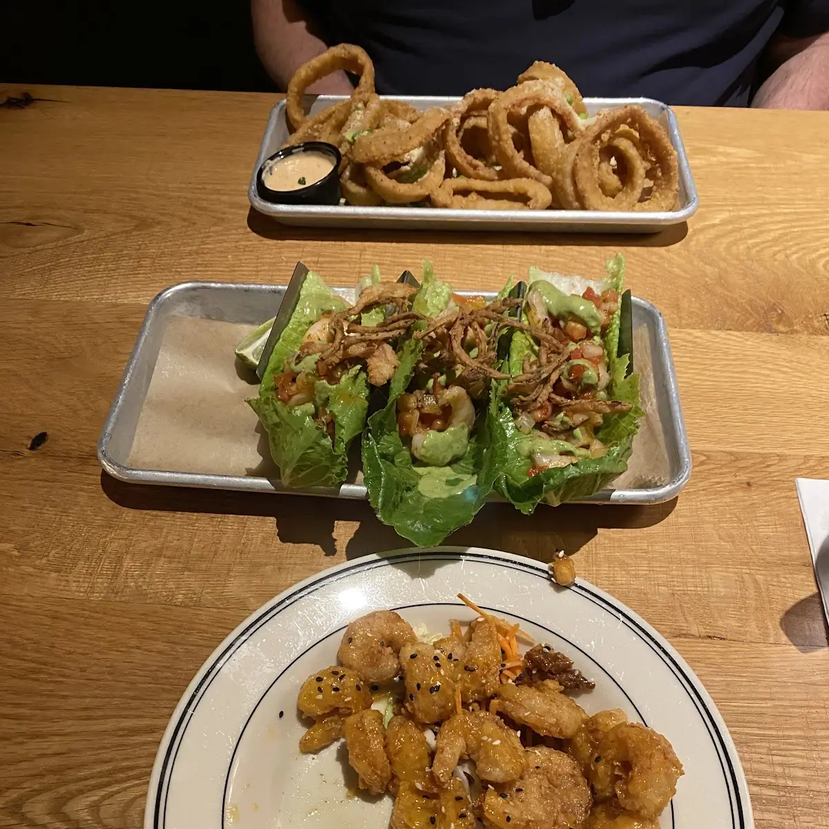Cilantro Lime Shrimp Lettuce Wraps
