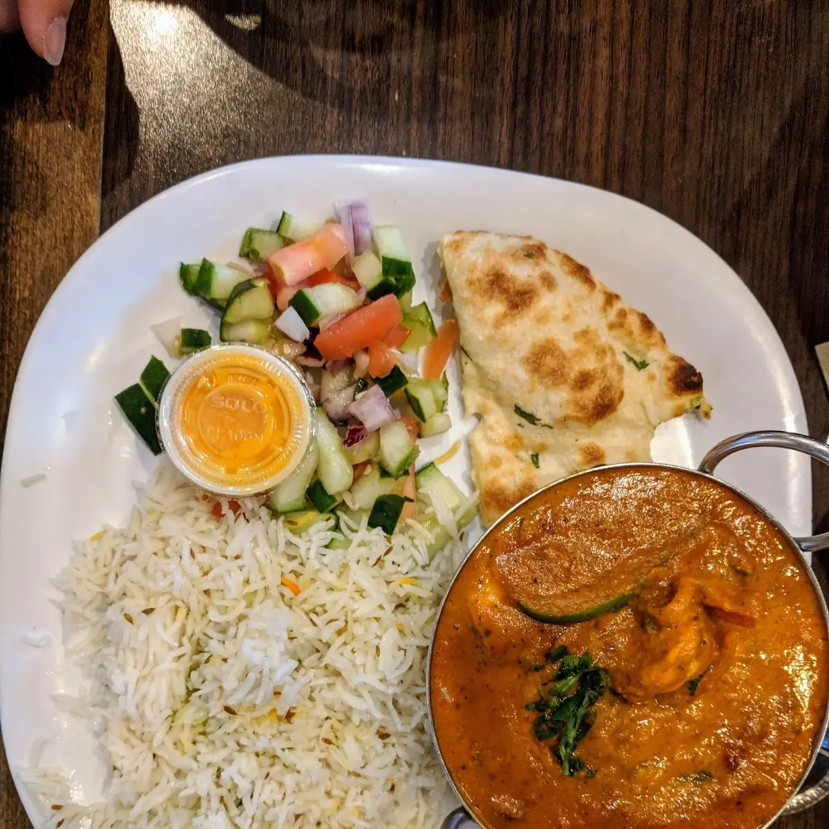 Spiced Chicken Curries with Rice