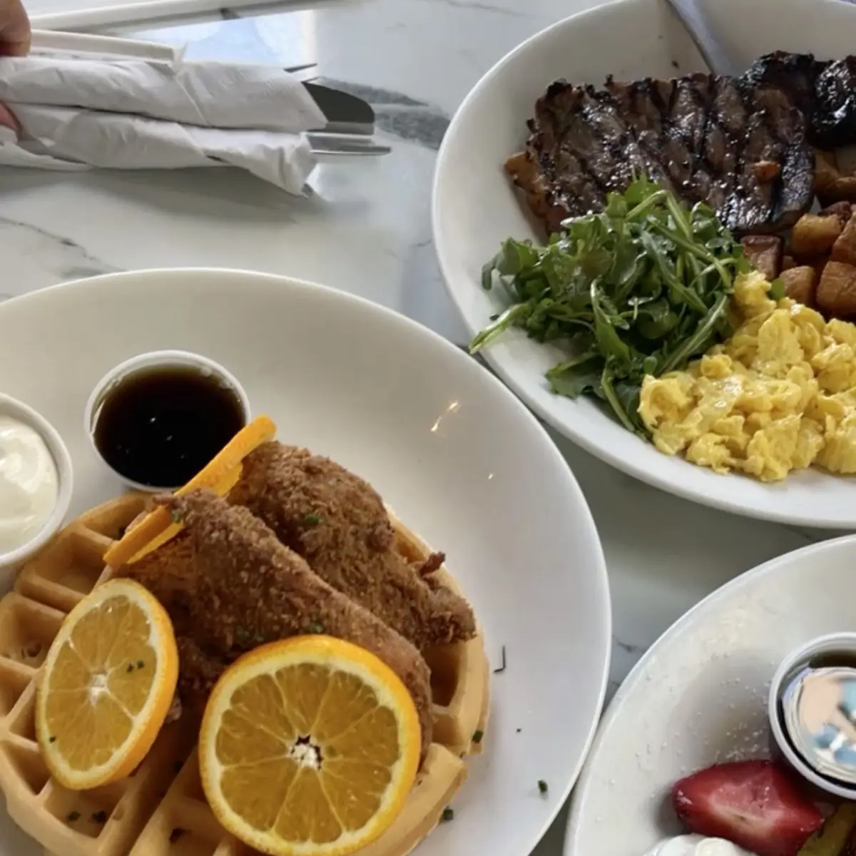 Chicken and Waffles