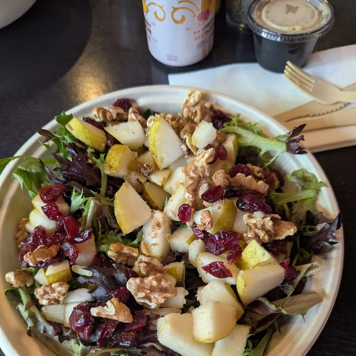 Pear Walnut Salad