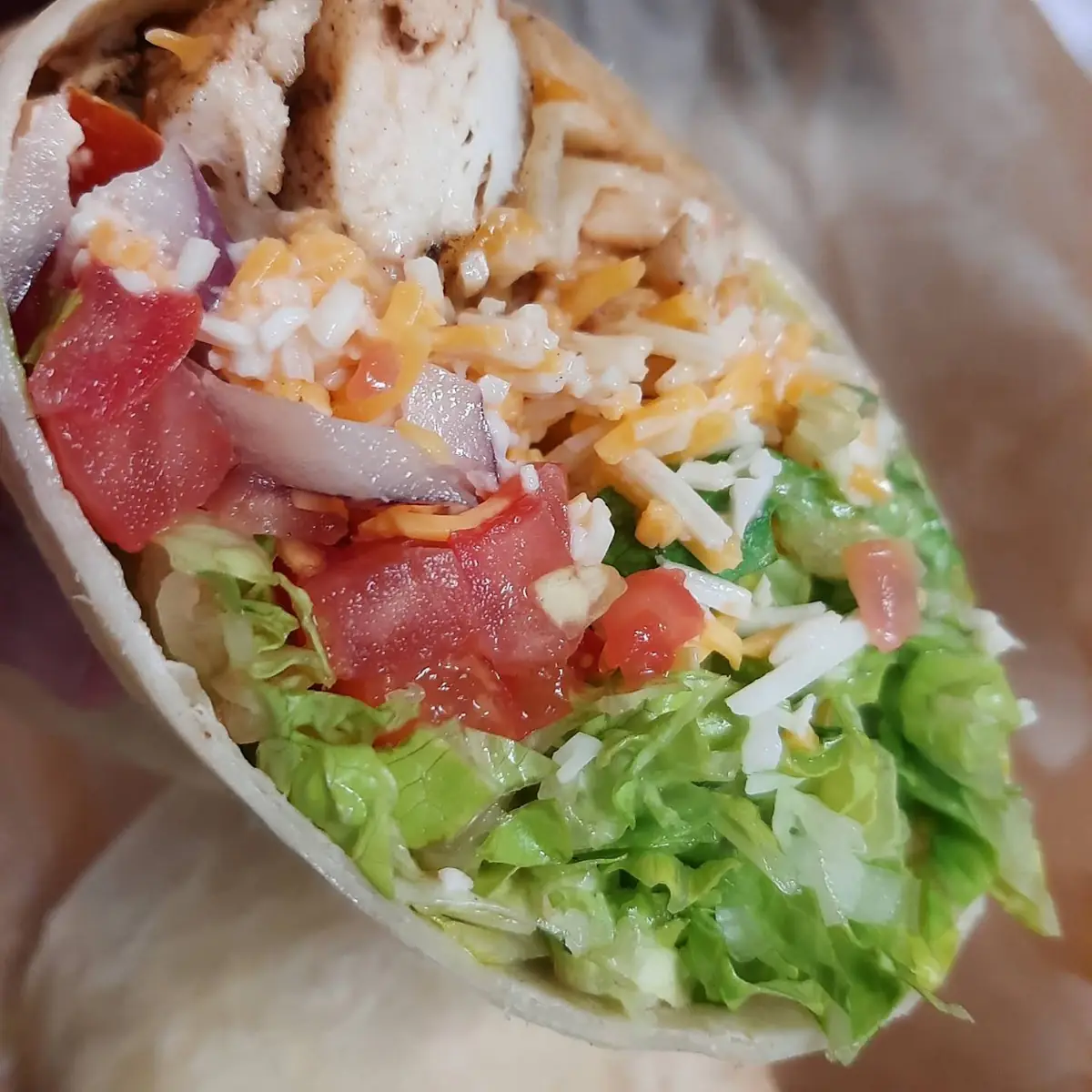 Chipotle Chicken Wrap