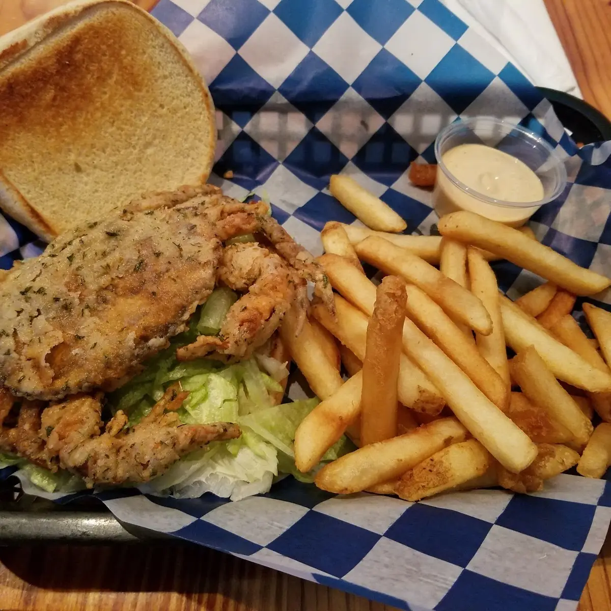 Moby Dick Fish Sandwich Basket