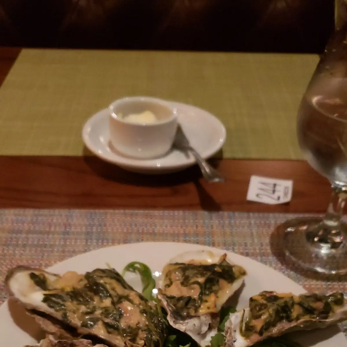 Oysters Rockefeller