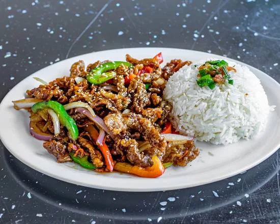Ginger Chicken or Ginger Beef, PhoXpress Leduc