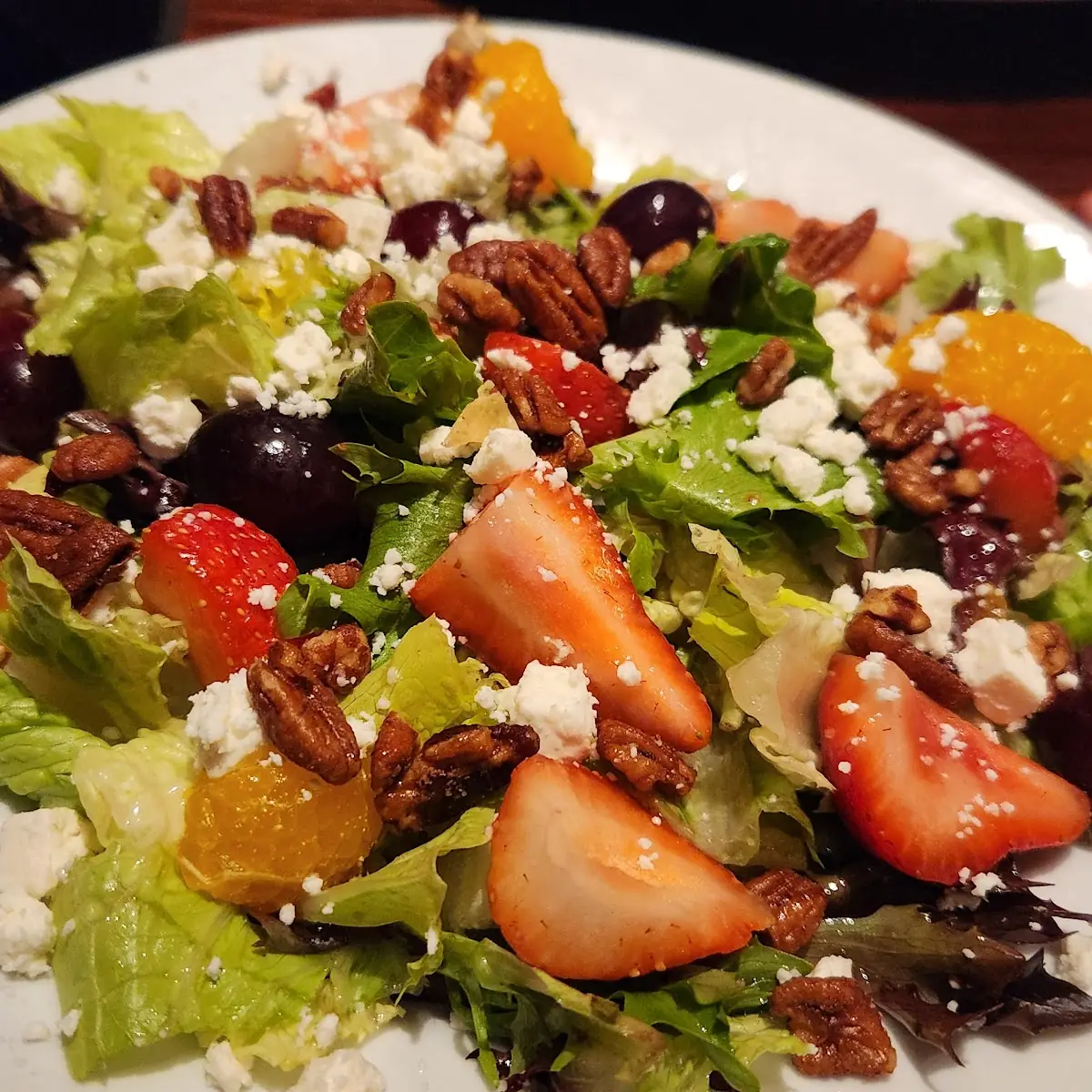 Strawberry and Pecan Salad