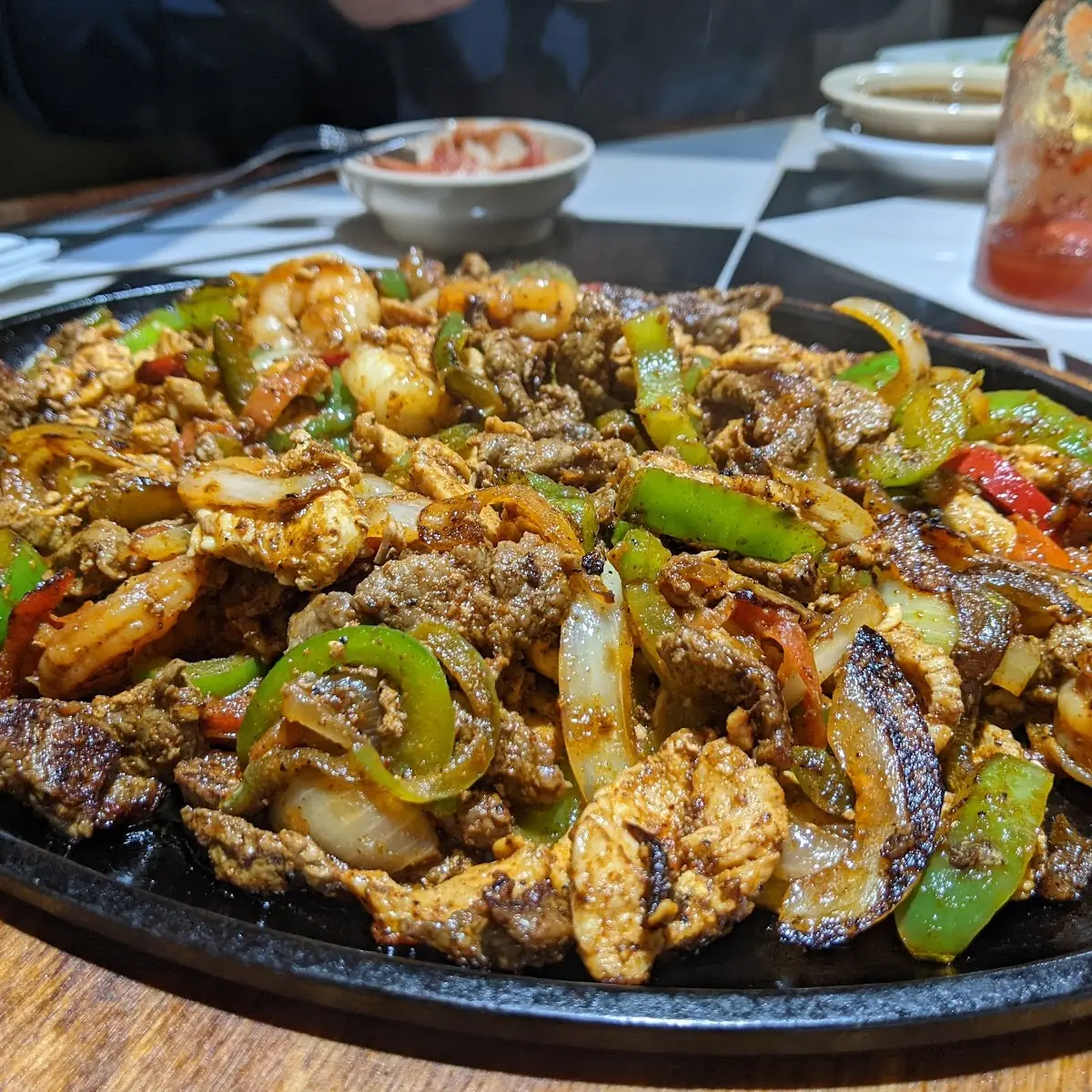 Fajita Quesadilla Beans and Rice