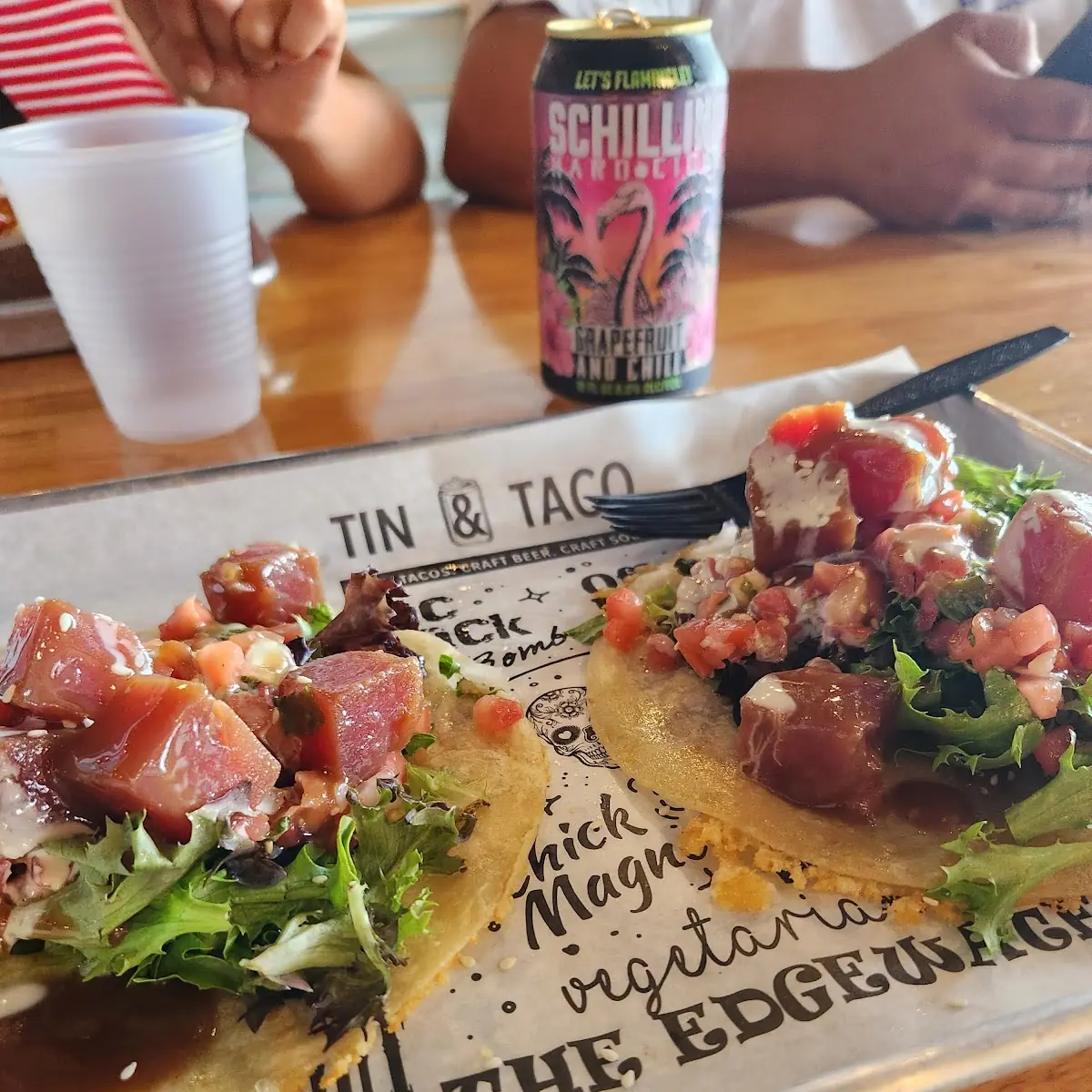 Ahi Tuna Tacos