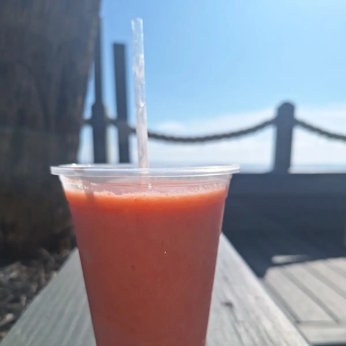 Real Fruit Strawberry Mango Smoothie