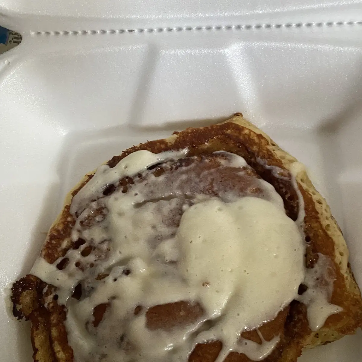 Kids Cinnamon Roll Pancake