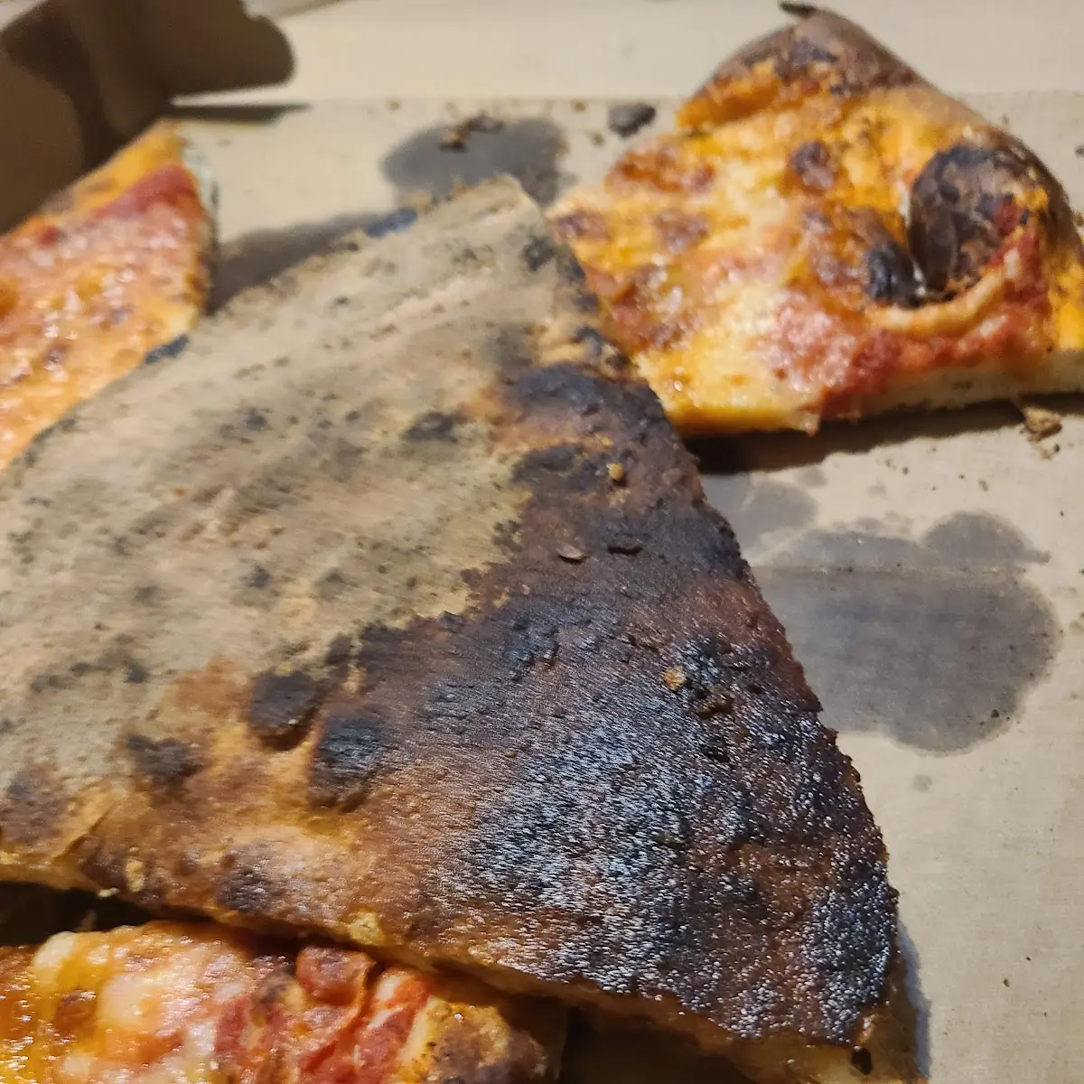 Burnt Pizza