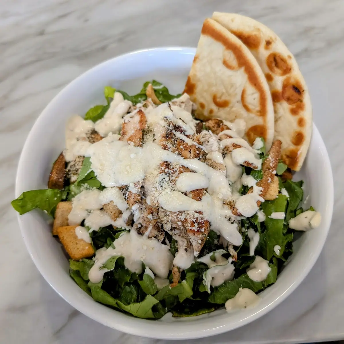 Grilled Chicken Caesar Salad