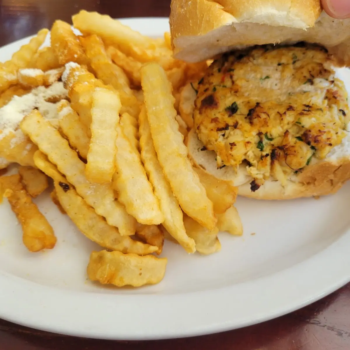Crab Cake Sandwich