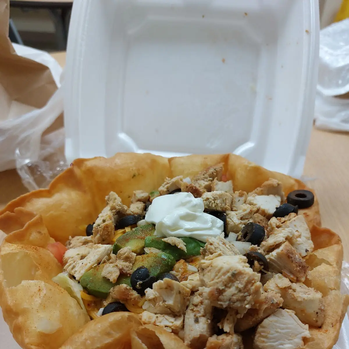 Chicken Taco Salad