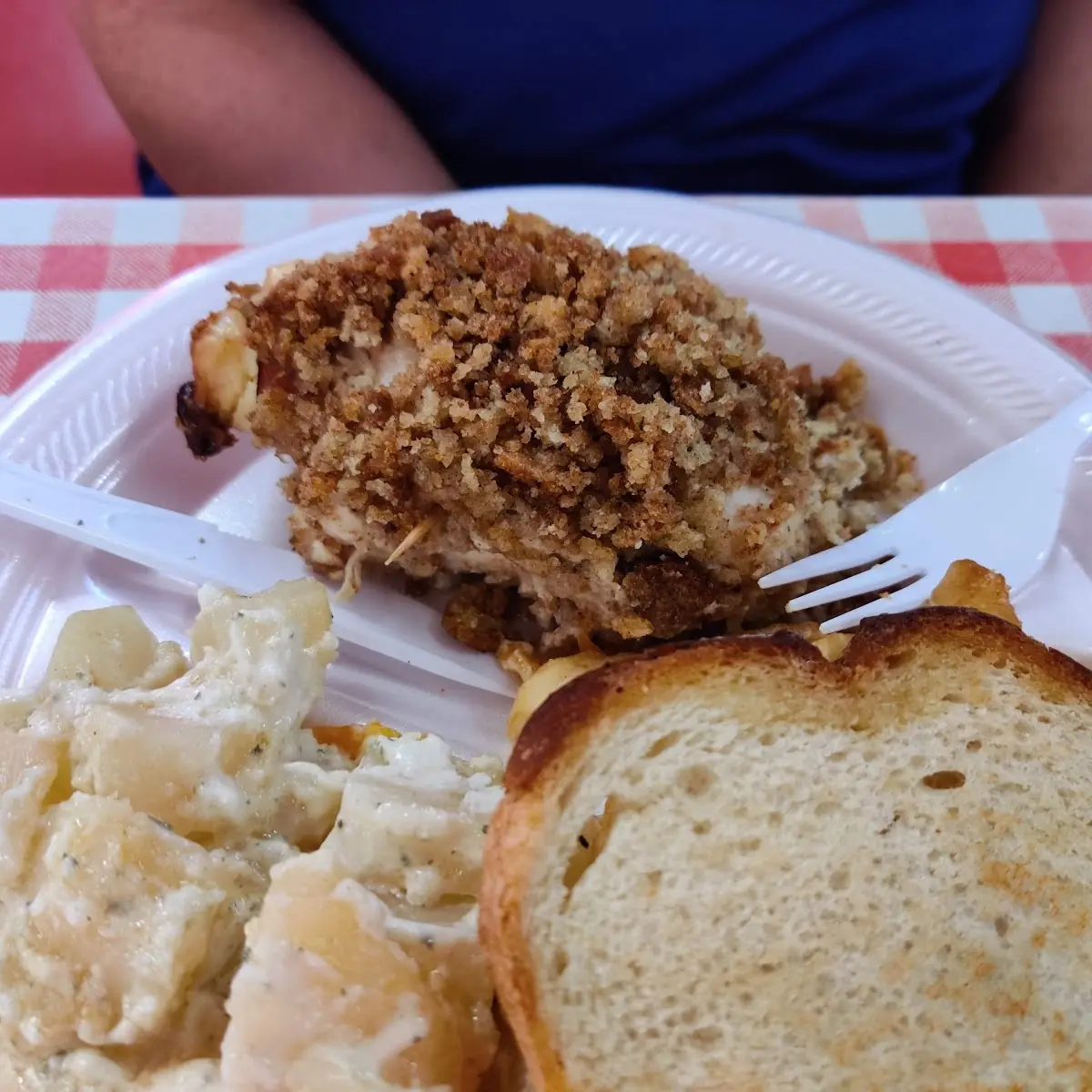 Chicken Cordon Bleu with Mac and Cheese