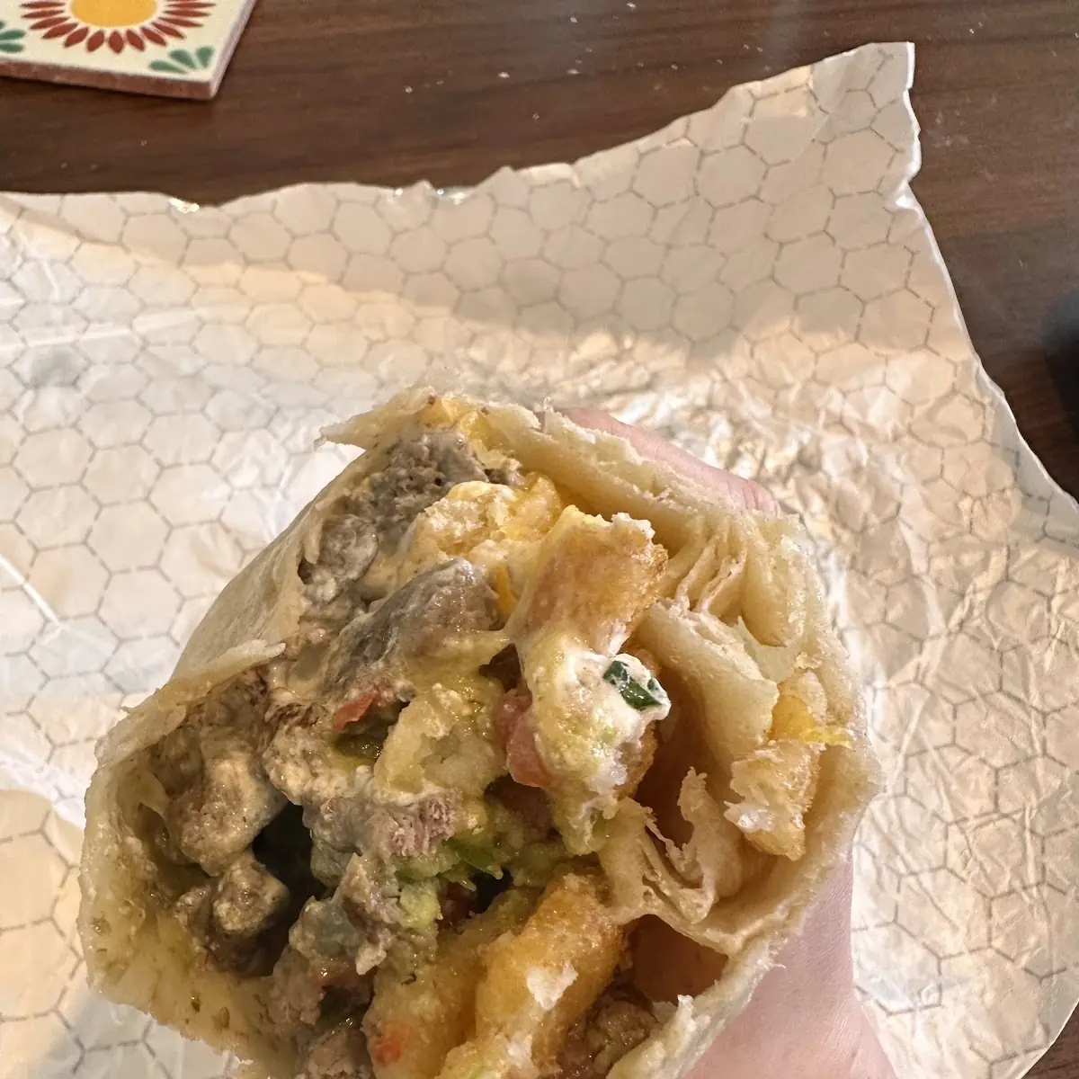 Sausage & Egg Burrito