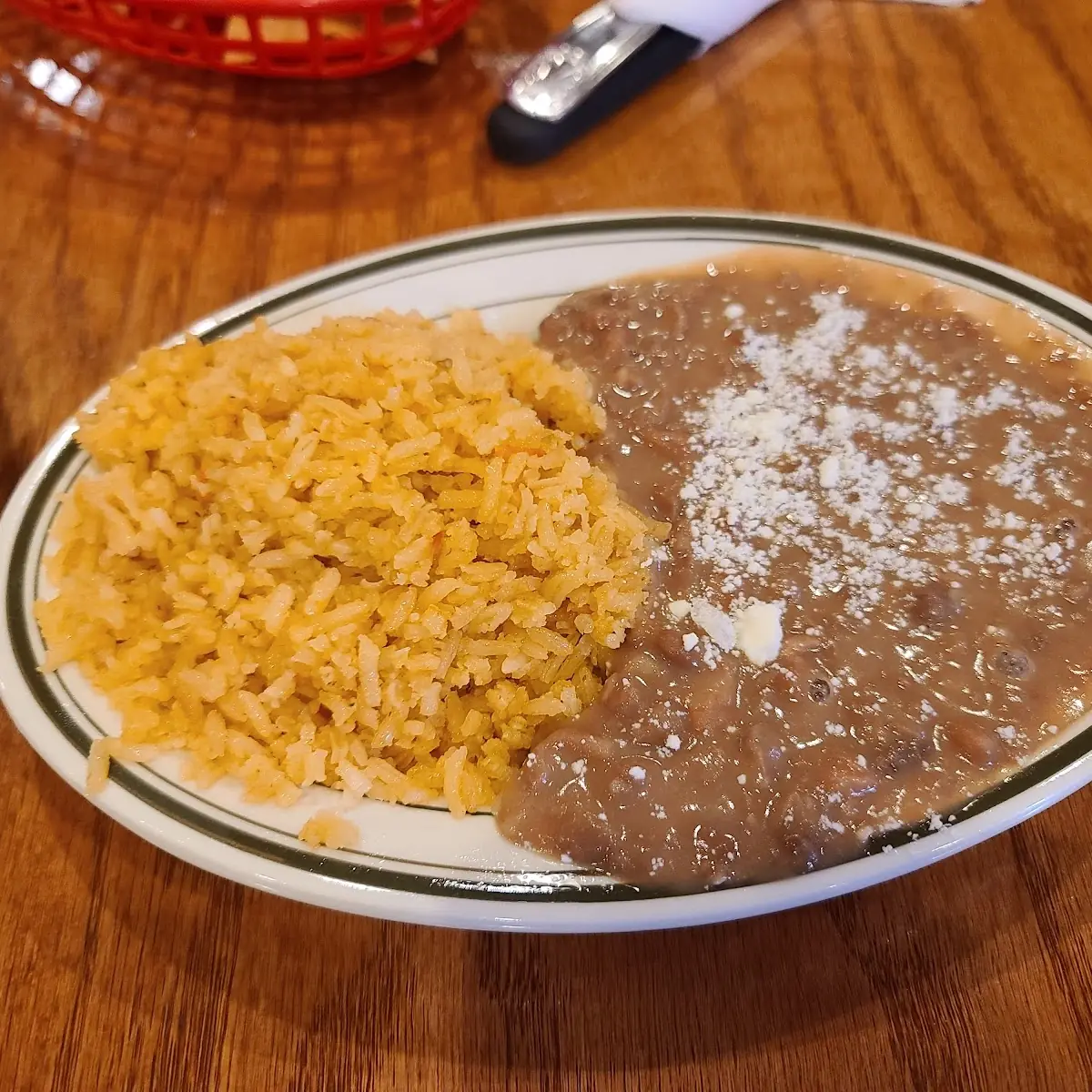 Chipotle Sauce over Rice