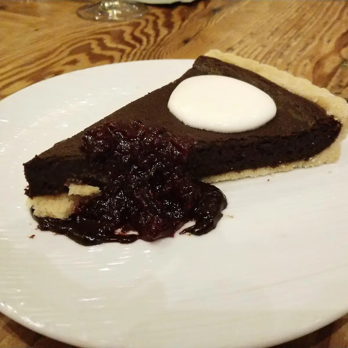 Chocolate Torte with Fresh Berries