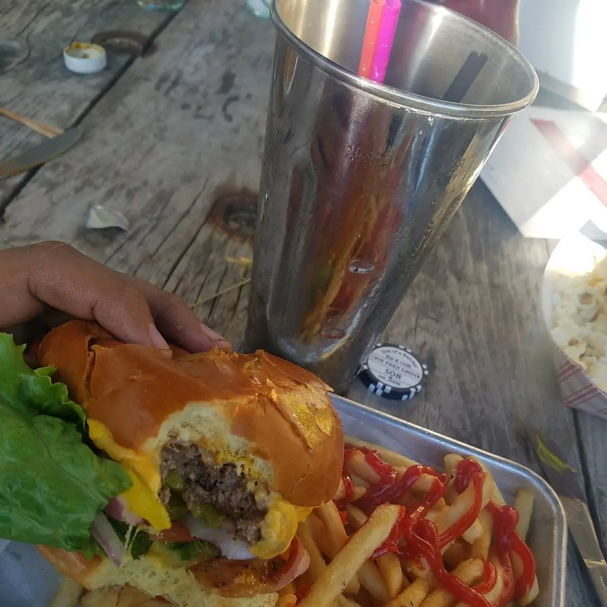 Bacon Cheeseburger Combo with Fries