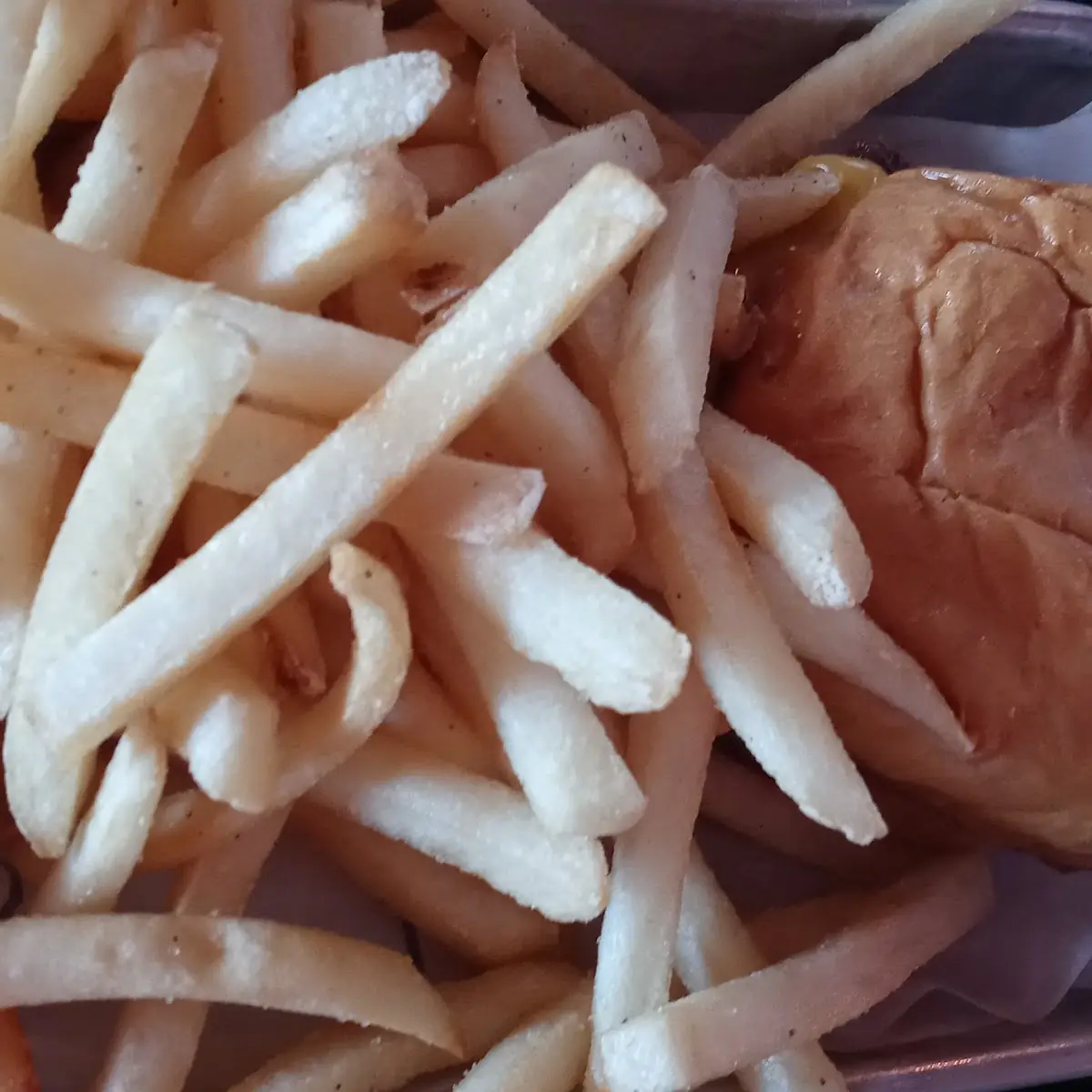 Burger and Fries