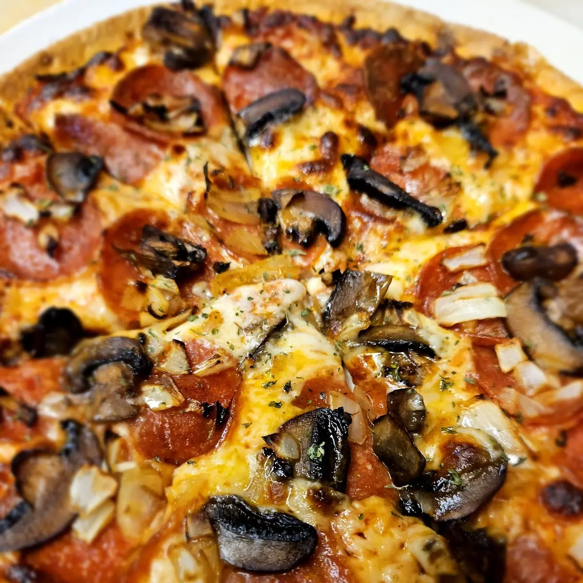 Thin Crust Pizza