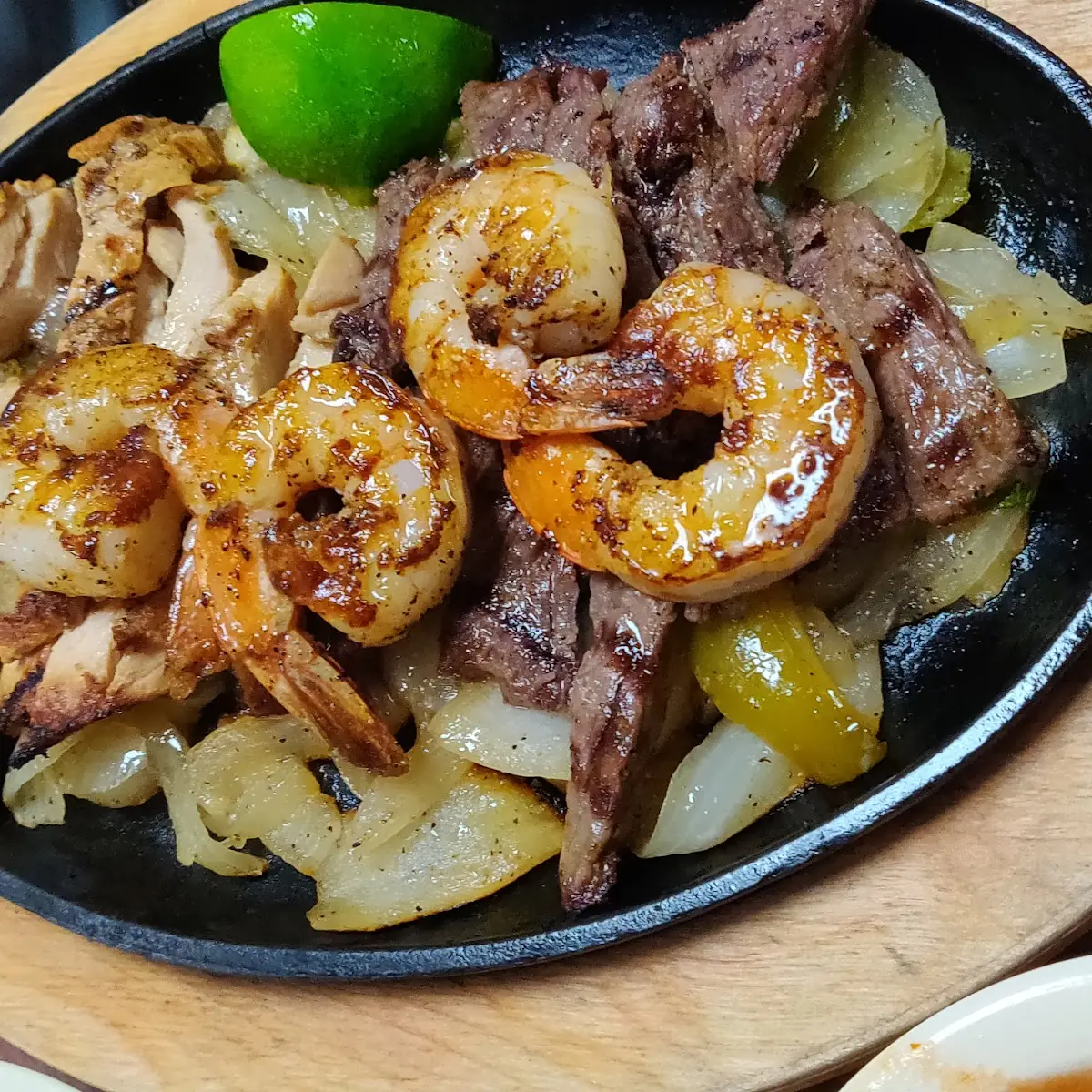 Shrimp Fajitas