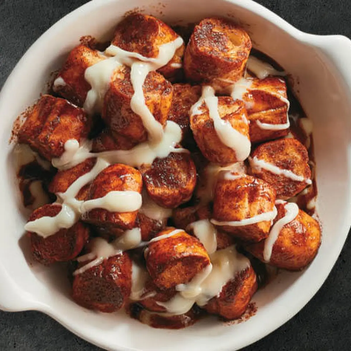 Cinnamon Swirl Breadstick Bites
