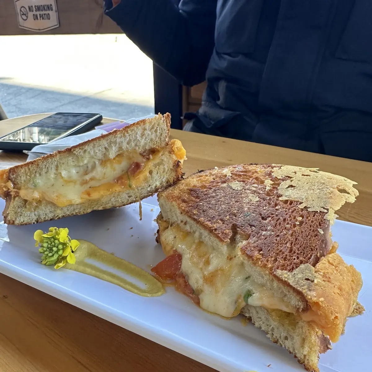 Dual Grilled Cheese