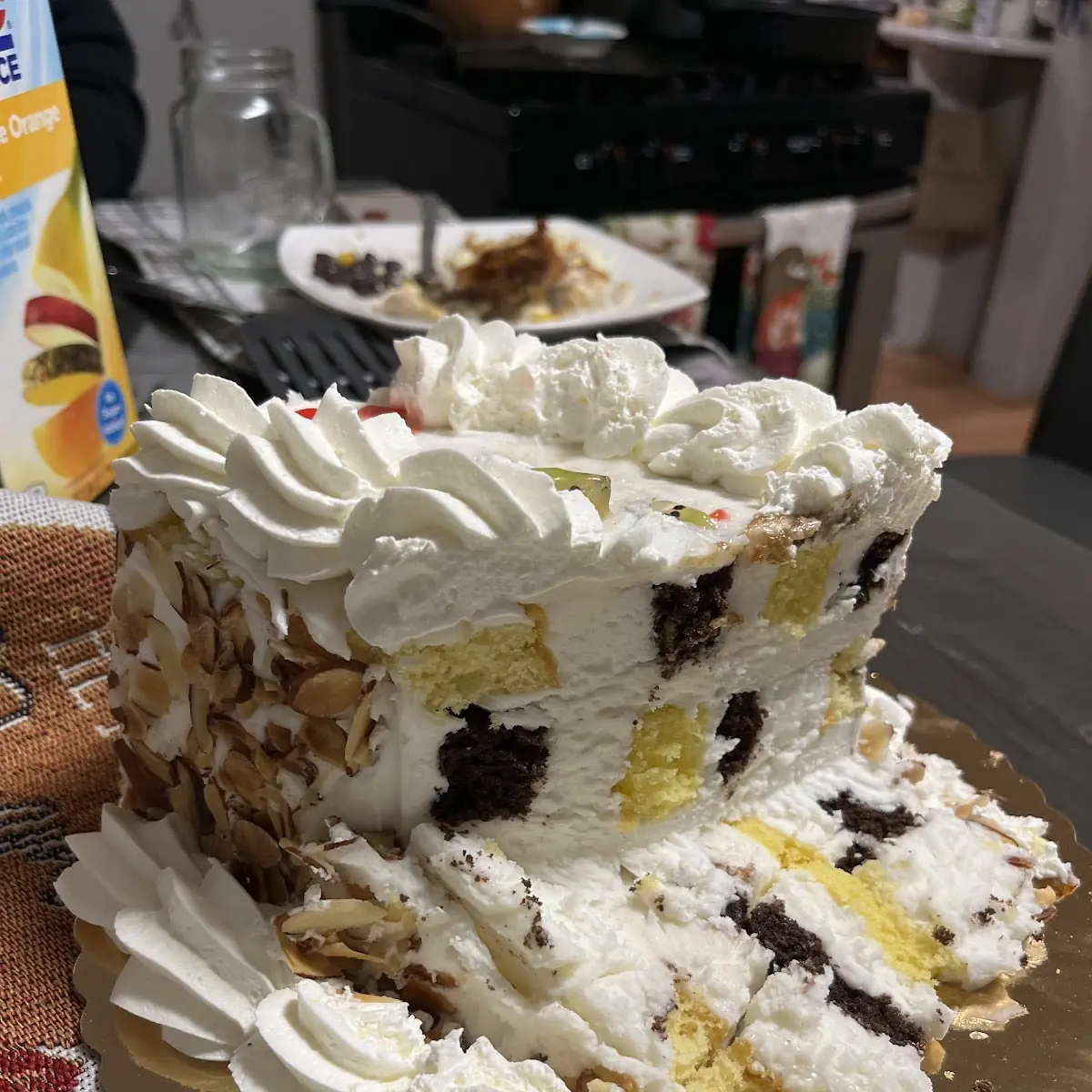 Cannoli Cake