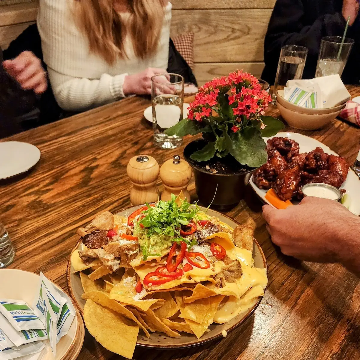 Elk & Black Bean Chili Nachos