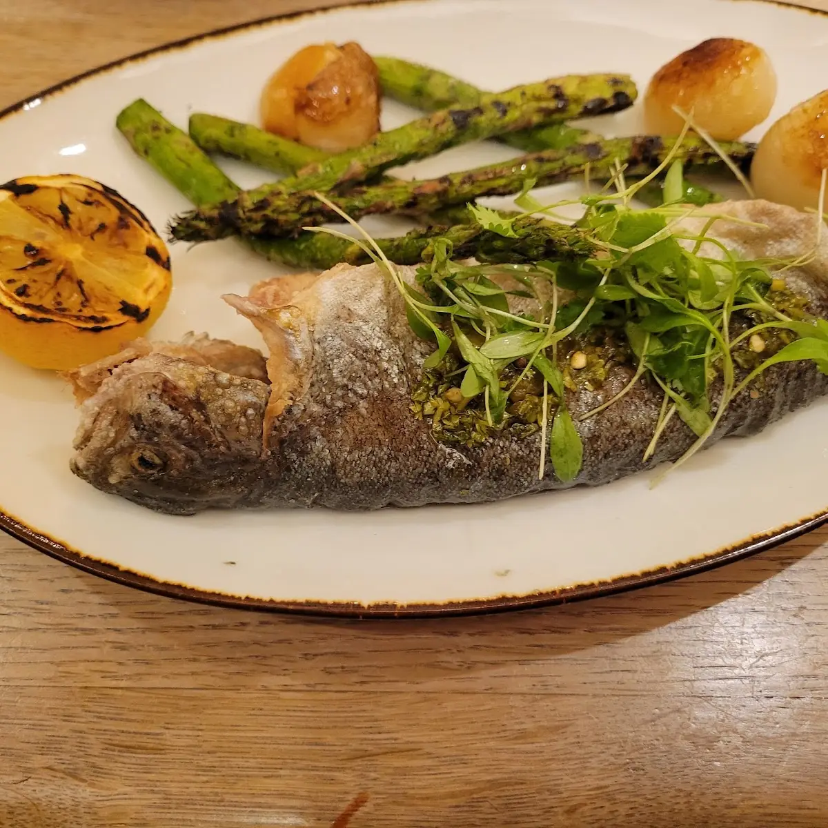 Pan Seared Trout