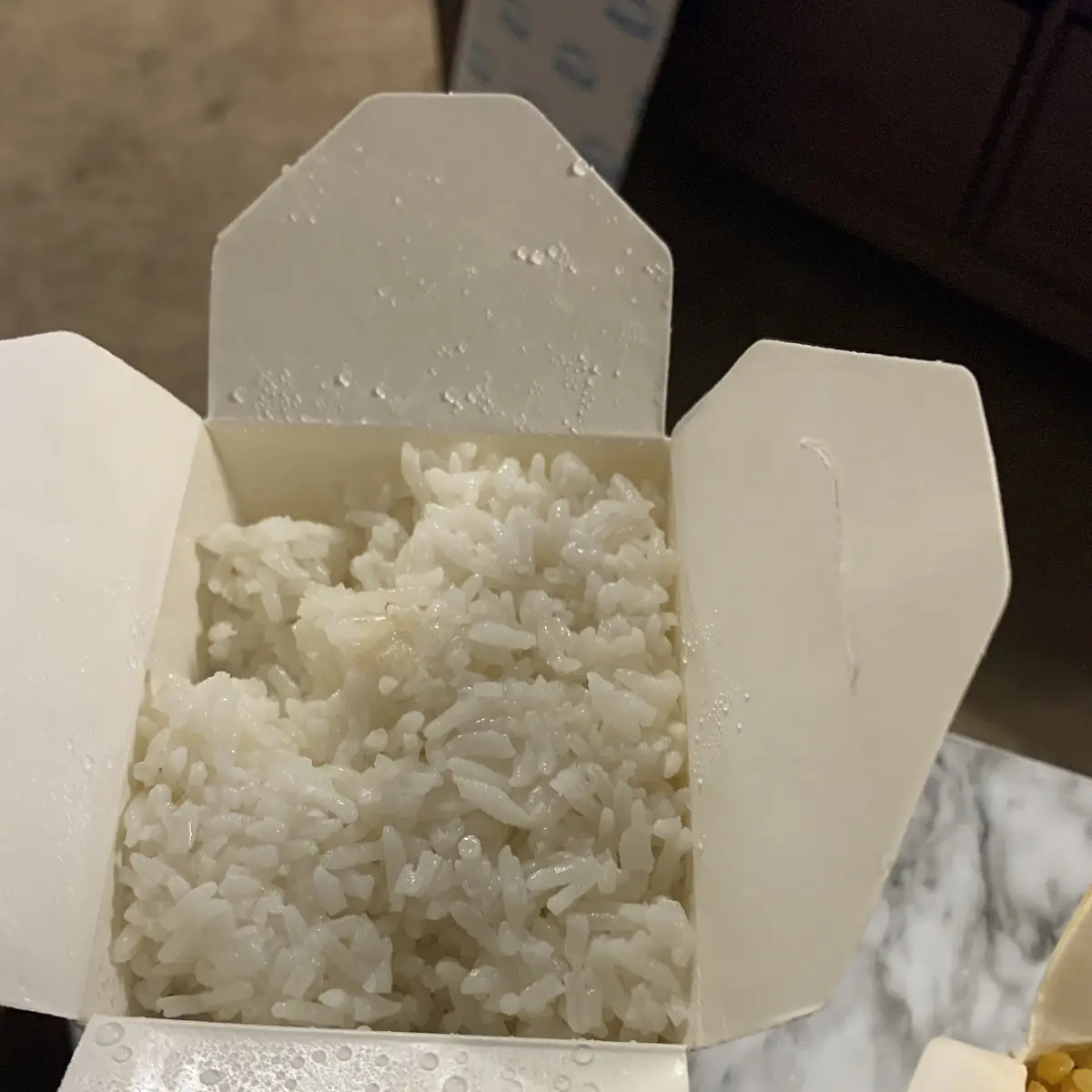 White Rice Included