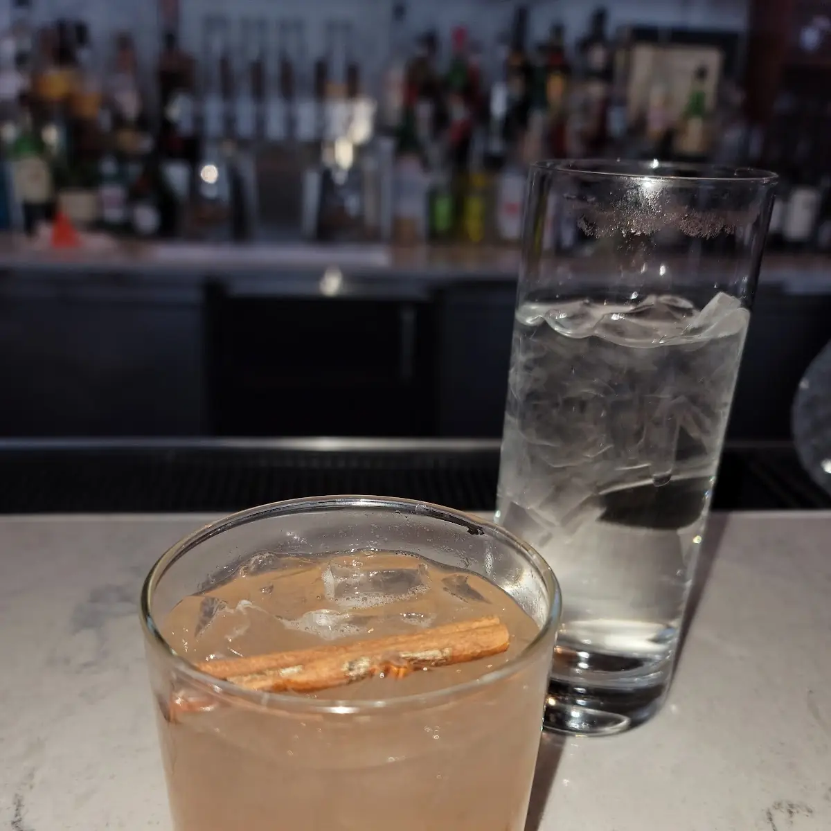Dirty Chai Old Fashion
