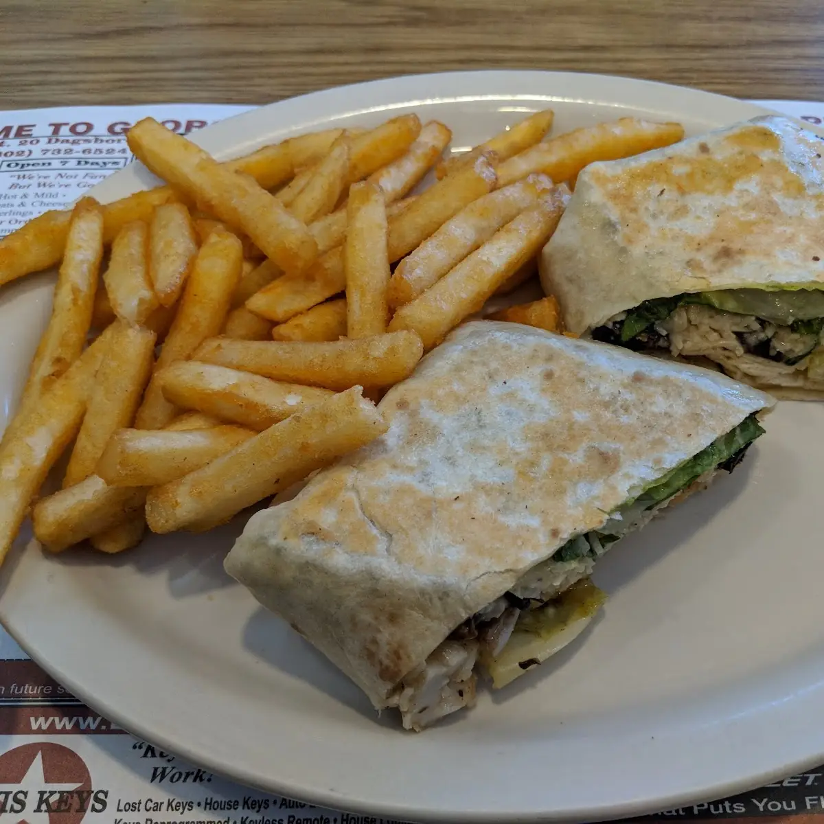 Chicken Caesar Wrap