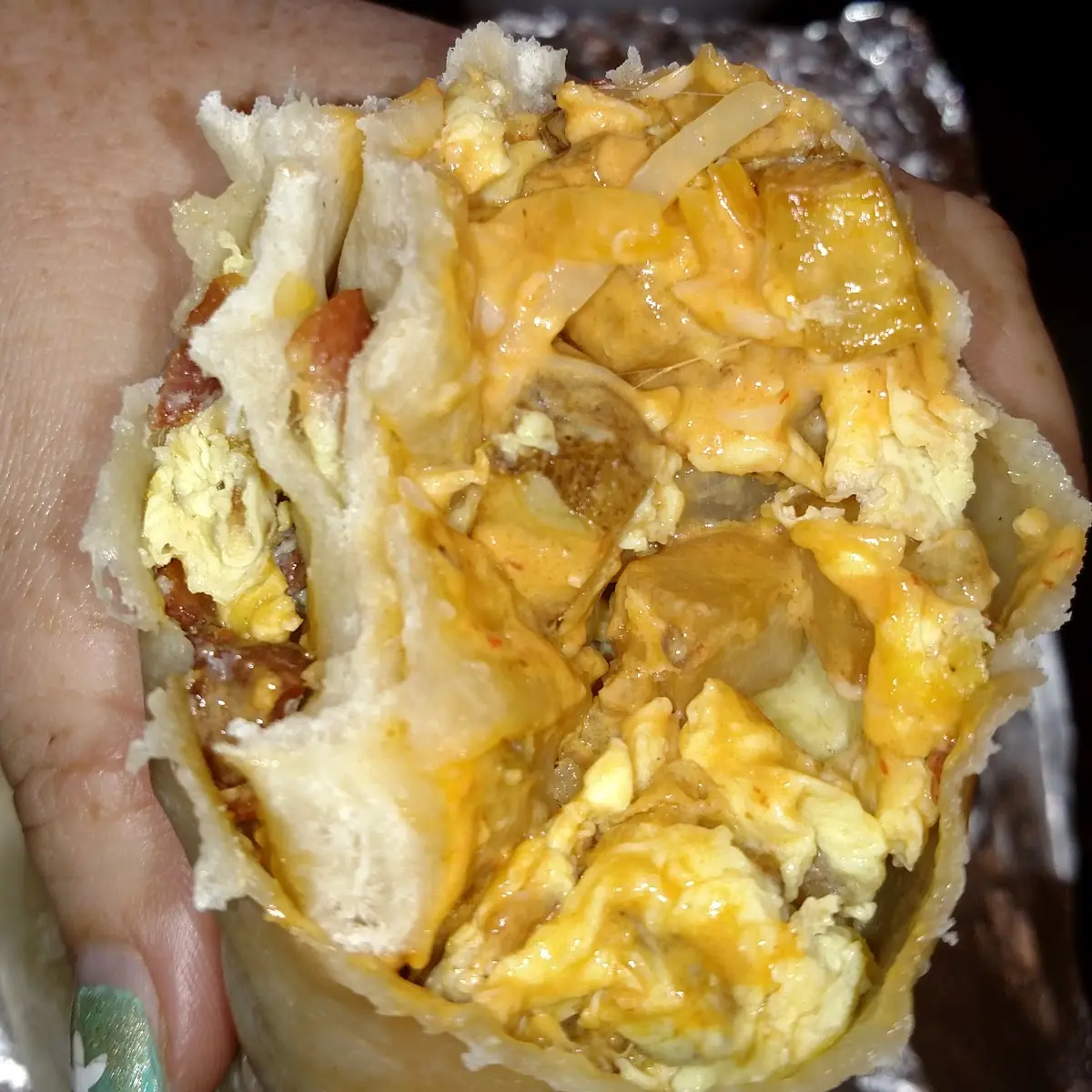 Bacon Egg and Potato