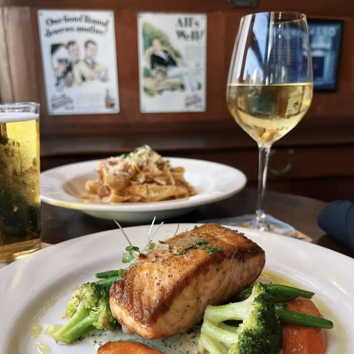 Pan Seared Pacific Salmon