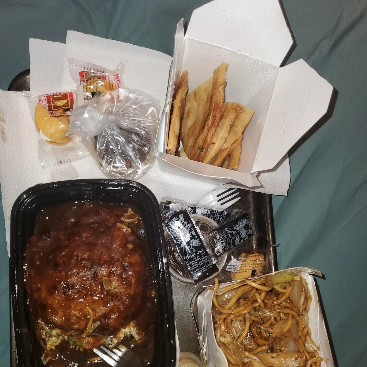 Vegetable Egg Foo Yong