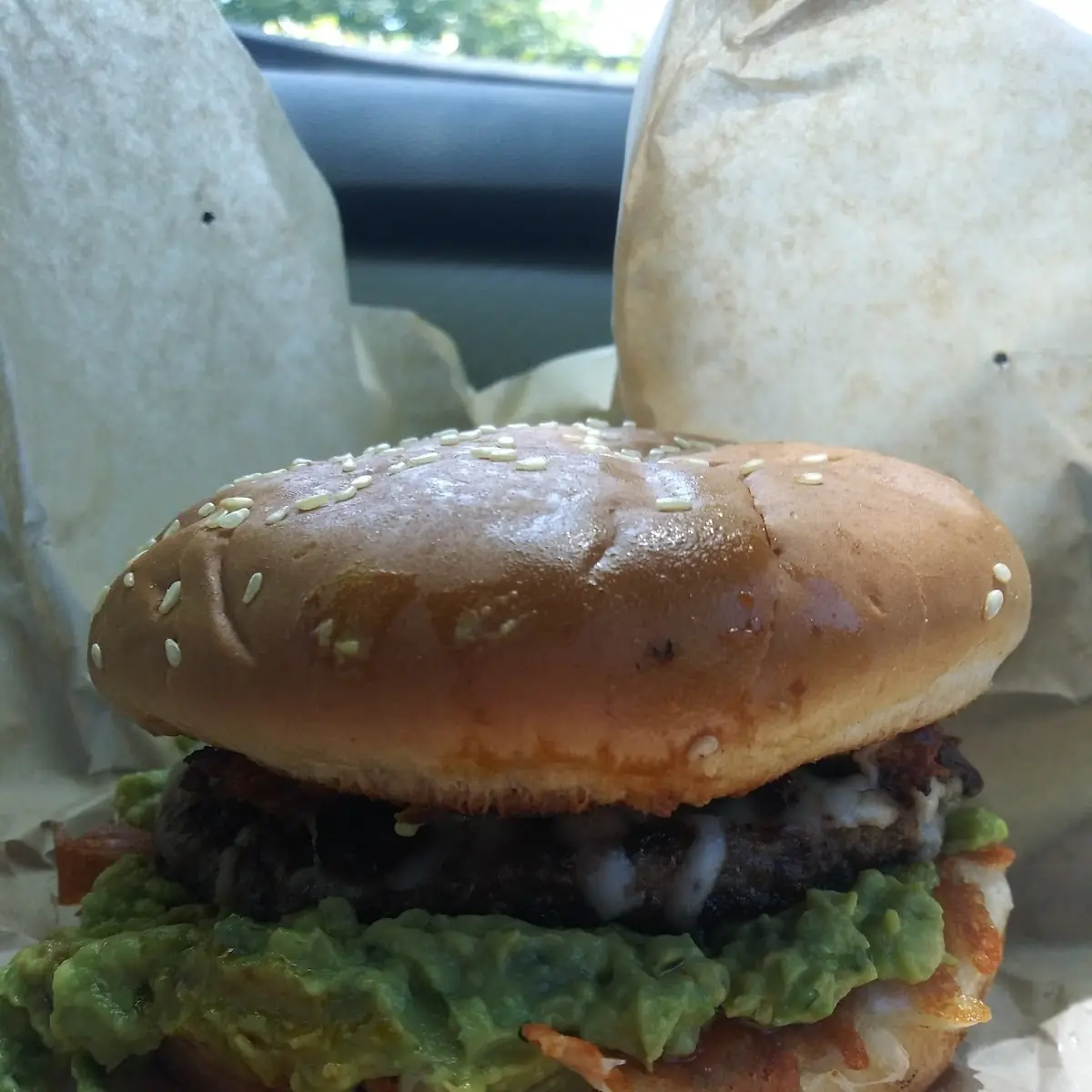 Chori-Queso Burger