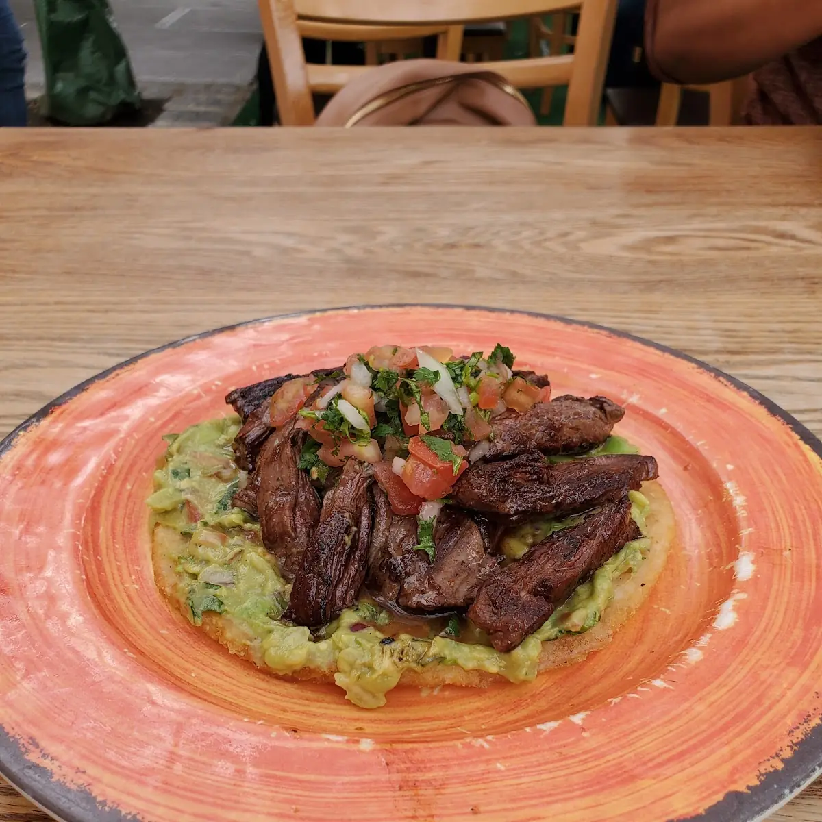 Arepa Con Churrasvo
