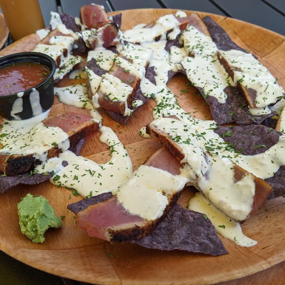 Spicy Tuna Nachos