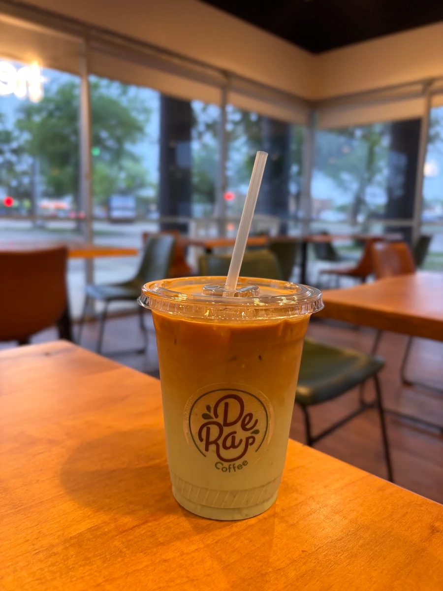Iced Latte and Iced Matcha Drinks