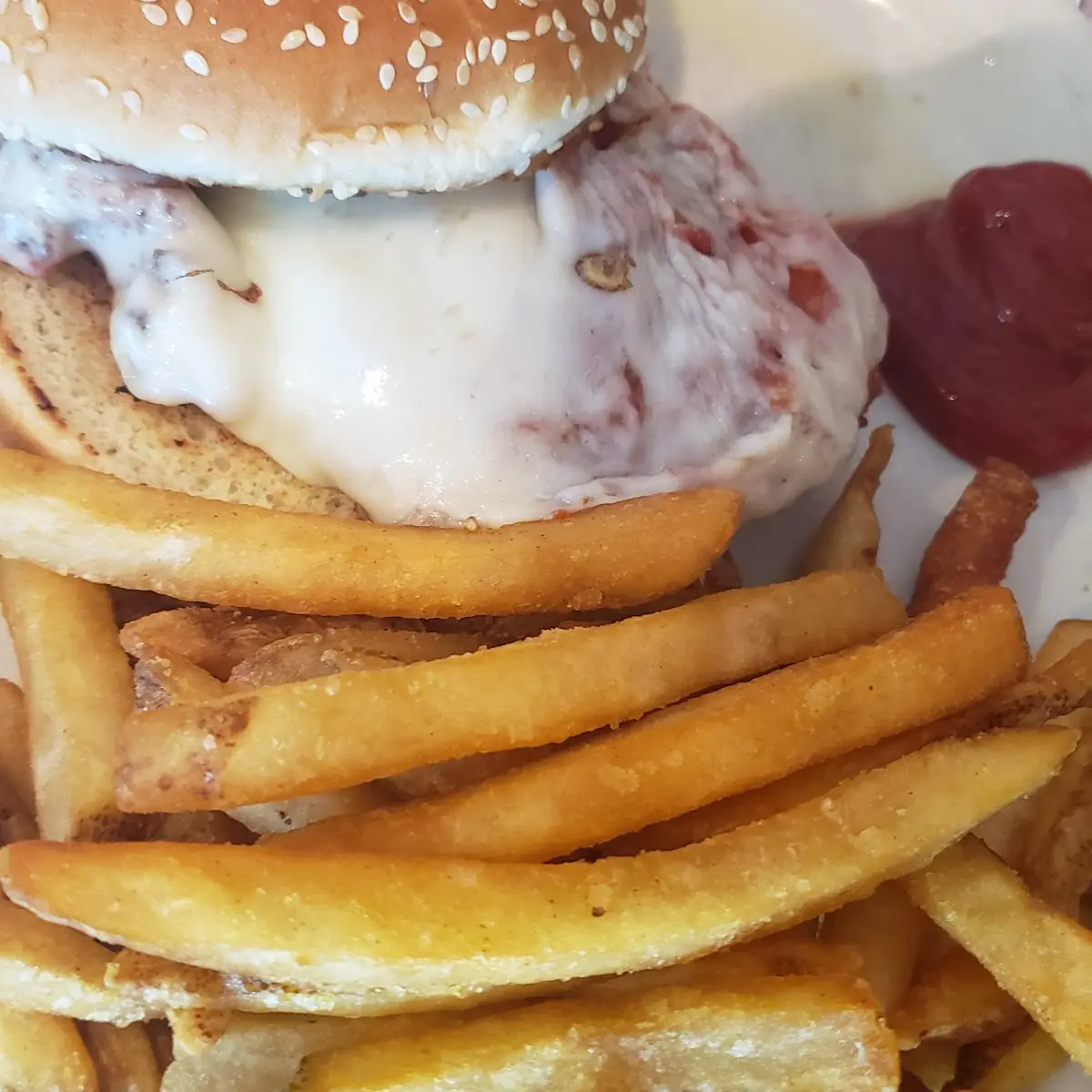 Breaded Chicken Parmigiana Sandwich
