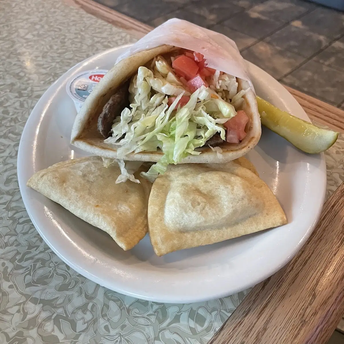 Pierogies with Sour Cream