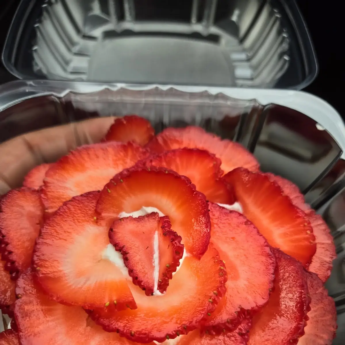 Strawberry Dessert with Whipped Cream