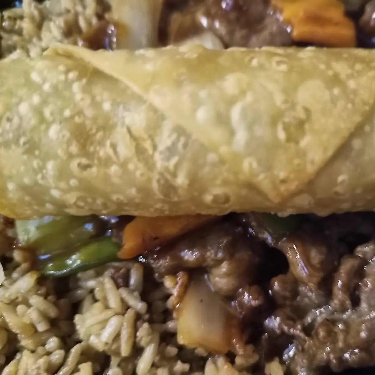 Roast Pork Egg Roll